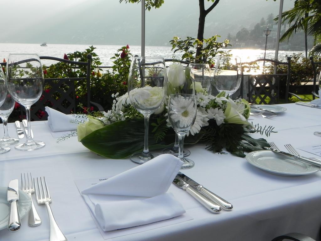 אסקונה Romantik Hotel Castello Seeschloss מראה חיצוני תמונה